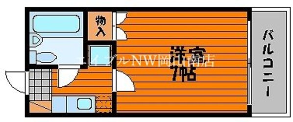 備前西市駅 徒歩14分 4階の物件間取画像